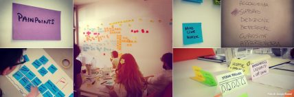 Collage di foto fatte durante il workshop