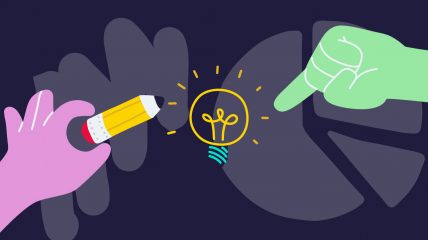 illustrazione con mani