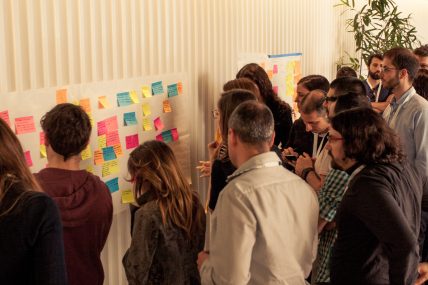 I partecipanti durante una attività