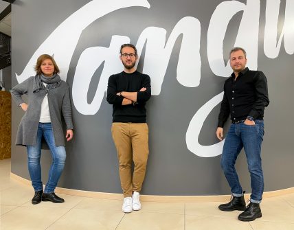 Foto dei 3 soci di Tangible