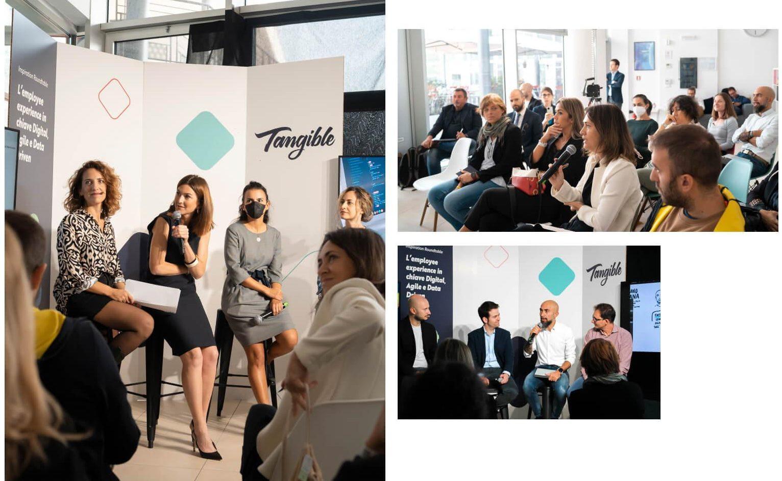 Momenti durante le tavole rotonde di Inspiration Roundtable