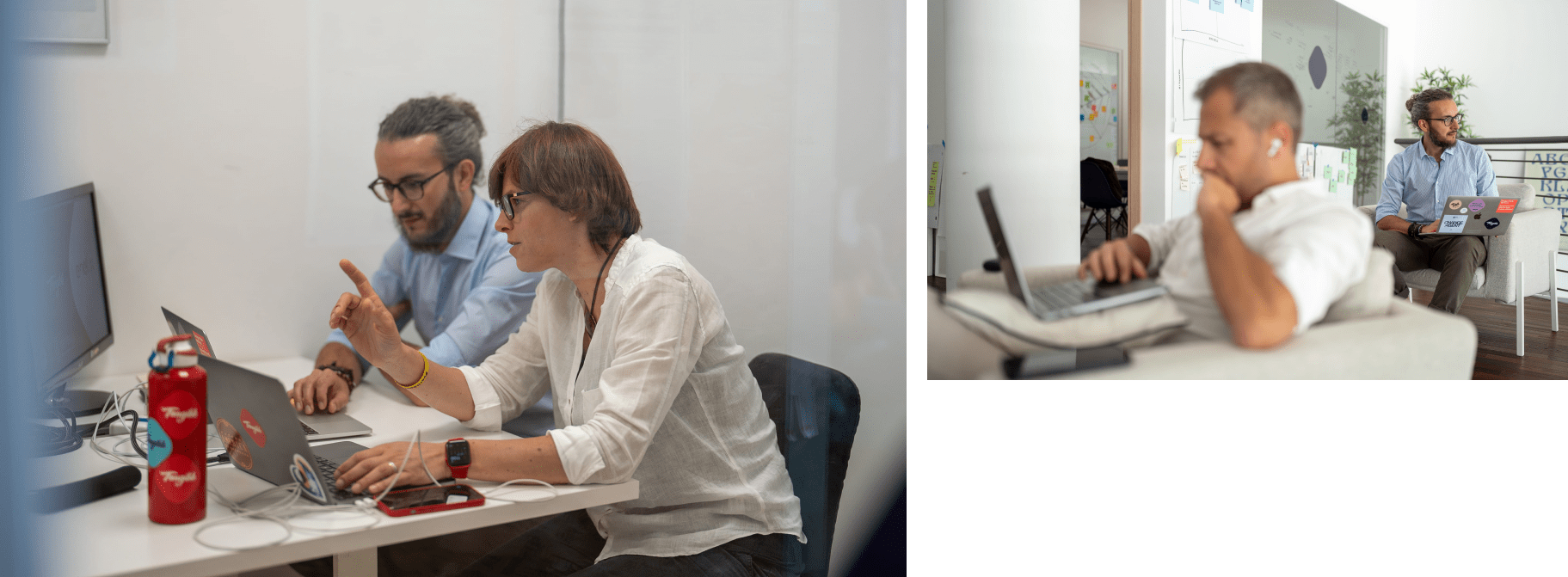 Gli Admins di Tangible a lavoro per la redazione del Report d'Impatto 2022