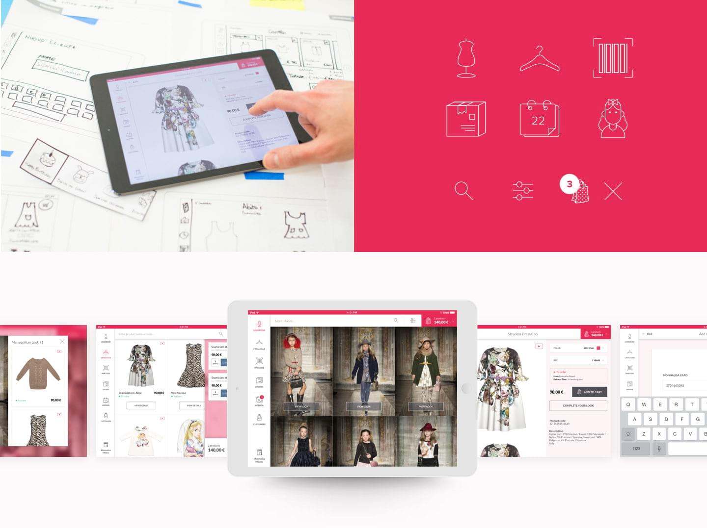 College di foto e view della app